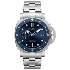Panerai Submersible Blu Notte Automatic Blue Dial Steel Men's Replica Watch PAM02068