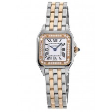 Cartier Panthere de Cartier  Steel and 18kt Rose Gold Small Women's Replica Watch W3PN0006
