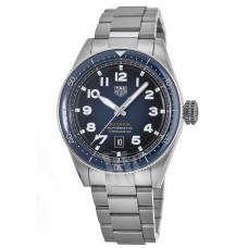Tag Heuer Autavia Calibre 5 Chronometer 42mm Blue Dial Men's Replica Watch WBE5116.EB0173
