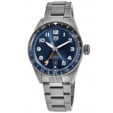 Tag Heuer Autavia COSC GMT Batman Blue Dial Steel Men's Replica Watch WBE511A.BA0650