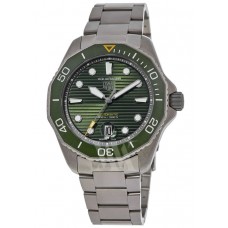 Tag Heuer Aquaracer 300M Automatic Titanium Green Dial Men's Replica Watch WBP208B.BF0631
