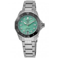 Tag Heuer Aquaracer Professional 300 Green Diamond Dial Women's Replica Watch WBP231K.BA0618
