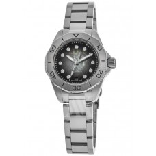 Tag Heuer Aquaracer Professional 200 Date Black Diamond Dial Steel Women's Replica Watch WBP2410.BA0622