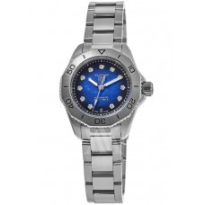 Tag Heuer Aquaracer Professional 200 Date Blue Diamond Dial  Women's Replica Watch WBP2411.BA0622