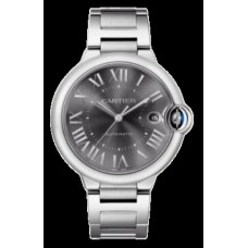 Cartier Ballon Bleu 40mm Grey Dial Steel Men's Replica Watch WSBB0060