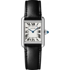 Cartier Tank Must Small Silver Dial Women's Replica Watch WSTA0060