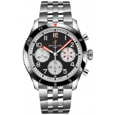 Breitling Classic Avi Chronograph 42 Mosquito Black Dial Steel Men's Replica Watch Y233801A1B1A1