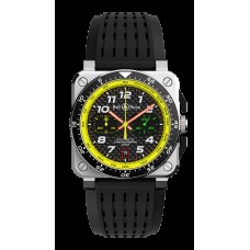 Bell & Ross Instruments BR03-94 Chronograph 42mm Mens Watch BR0394-RS19/SRB replica