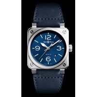 Bell & Ross Instruments Blue Steel Men's Watch BR0392-BLU-ST/SCA replica