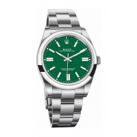 Rolex Oyster Perpetual 41 Green Dial Oyster Bracelet m124300-0005 replica