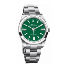 Rolex Oyster Perpetual 41 Green Dial Oyster Bracelet m124300-0005 replica