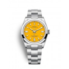 Rolex Oyster Perpetual 36 Yellow Dial Oyster Bracelet m126000-0004 replica