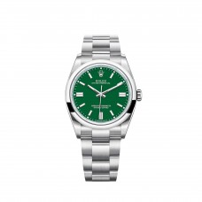 Rolex Oyster Perpetual 36 Green Dial Oyster bracelet m126000-0005 replica