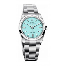 Rolex Oyster Perpetual 36 Turquoise Blue Dial Oyster Bracelet m126000-0006 replica