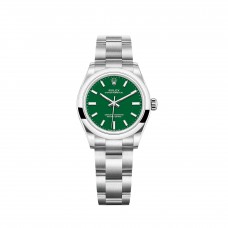 Rolex Oyster Perpetual 31 green dial m277200-0006 replica