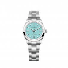 Rolex Oyster Perpetual 31 turquoise blue dial m277200-0007 replica