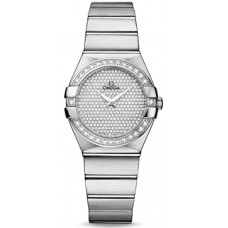 Omega Constellation Luxury Edition Quarz Small Watches Ref.123.55.27.60.99.001 Replica