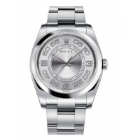 Rolex Oyster Perpetual No Date Stainless Steel Silver dial 116000 SAO Replica