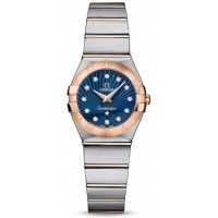 Omega Constellation Brushed Quarz Mini Watches Ref.123.20.24.60.53.001 Replica