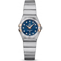 Omega Constellation Brushed Quarz Mini Watches Ref.123.20.24.60.53.002 Replica