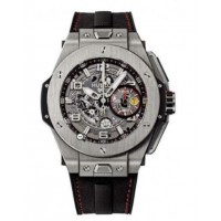 Hublot Big Bang Ferrari Titanium Black Rubber Automatic Men's Watch 401.NX.0123.VR Copy Replica