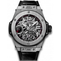 Hublot Big Bang Tourbillion Skeleton Dial Power Reserve 5 Days Titanium Limited Edition Men's Watch 405.NX.0137.LR Copy Replica