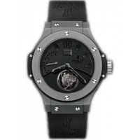 Hublot Big Bang Tourbillon Black Dial Ceramic Men's Watch 302.CI.134.RX Copy Replica