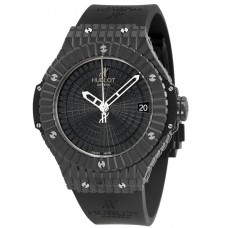 Hublot Big Bang Caviar Black Dial Automatic Men's Watch 346.CX.1800.RX Copy Replica