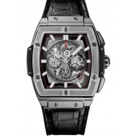 Hublot Spirit of Big Bang Titanium Automatic Mvmt Skeleton Dial Men's Watch 601.NX.0173.LR Copy Replica