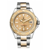 Rolex Yacht-Master Stainless Steel and Yellow Gold Champagne dial 16623 CH Replica