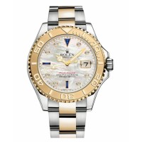 Rolex Yacht-Master Stainless Steel and Yellow Gold Mother of pearl dial 16623 MDS Replica