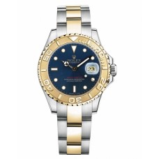 Rolex Yacht-Master Stainless Steel Blue dial Ladies Watch 169623 B Replica