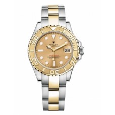 Rolex Yacht-Master Stainless Steel Champagne dial Ladies Watch 169623 CH Replica