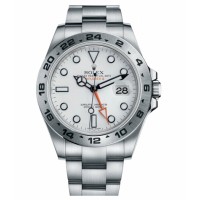 Rolex Explorer II Stainless Steel White dial 216570 W Replica