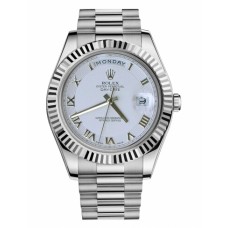 Rolex Day Date II President White Gold Ivory concentric circle dial 218239 ICRP Replica