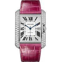 Cartier Tank Anglaise White Gold With Diamonds WT100023 Replica