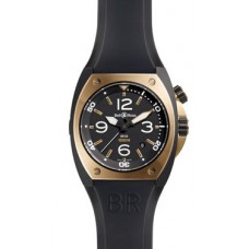 Bell & Ross BR 02-92 Automatic Pink Gold and Carbon Replica