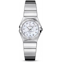 Omega Constellation Polished Quarz Mini Watches Ref.123.10.24.60.55.002 Replica